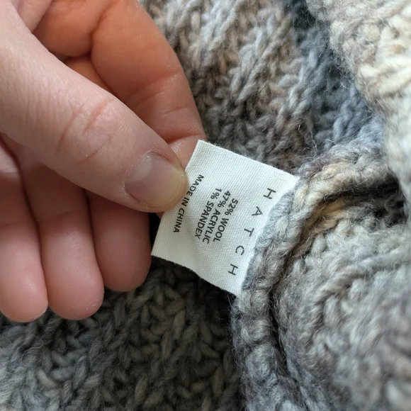 HATCH Knit Turtleneck Sweater NWOT - Picture 6 of 7